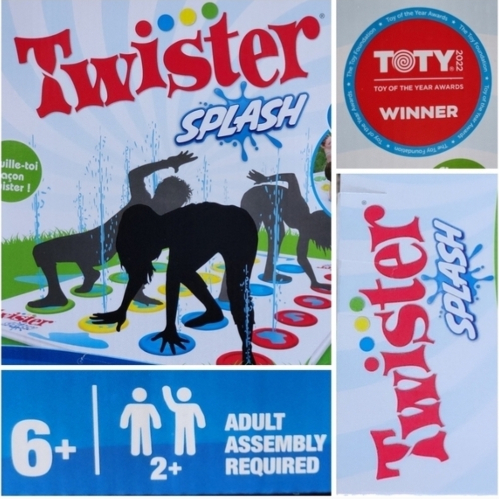 Hasbro Twister Splash Game - Red, Blue, Green